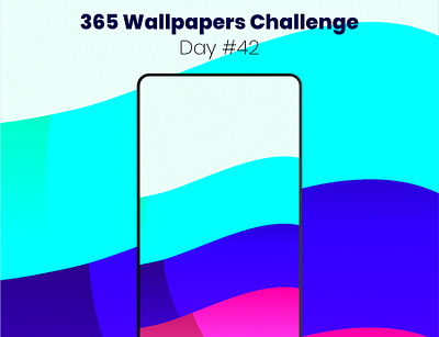 365 Wallpapers Challenge - Day #42 365 365 daily challenge affinity designer affinitydesigner challenge daily mobile wallpaper wallpaper design wallpapers