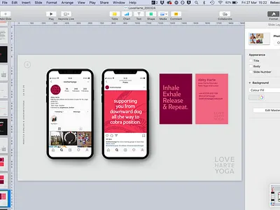 02 Love Harte Yoga brand branding breathing cobra design heart instagram interface logo love meditation app social media type typography ui yoga app yoga logo yoga pose yoga studio