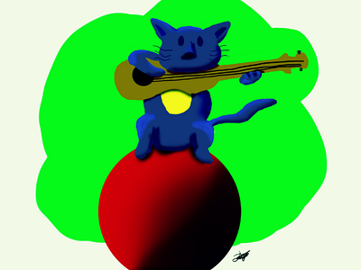 EL GATO cat design draw illustration