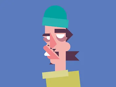 Aleksandr Dolgopolov 2d art charachter design characters design flat illustration portrait sticker vector