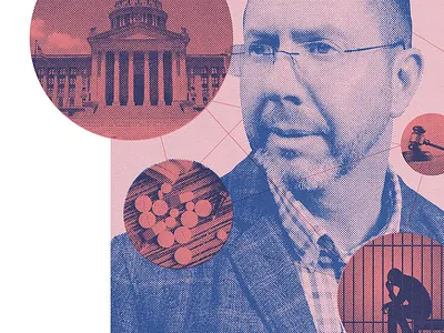 The Reformer 405 design editorial halftone layout magazine oklahoma oklahoma city