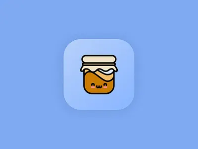Daily UI #5 — App Icon app app icon blue colors cute daily ui dailyui design kawaii kombucha mobile ui