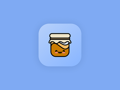 Daily UI #5 — App Icon app app icon blue colors cute daily ui dailyui design kawaii kombucha mobile ui