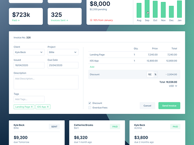 Billie — Create Invoice