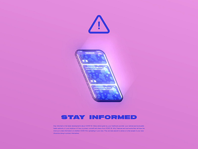 Stay Informed after effects animation coronavirus covid19 illustration motion motion design news phone scroll