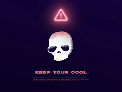 Keep Your Cool after effects animation coronavirus covid19 illustration motion motion design skull