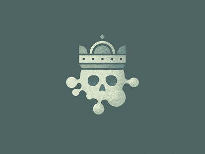 Stay away from him 🙏 corona coronavirus covid crown grain icon illustration logo noise skull stay home vector virus