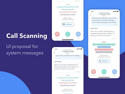 Bounce iOS Call Scanner bounce ios call scanner ios call ios scanner