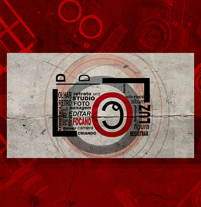 Typography Poster - Focus camera design art focus illustration photo photographer photography poster poster a day poster art poster design red typogaphy typography typography poster