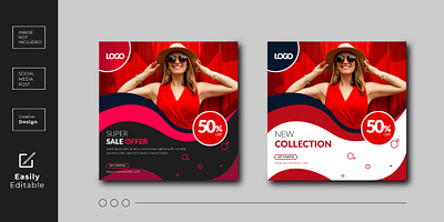 Creative Super Sale Offer Social Media Banner Ad Design instagram pixa village pixavillage social