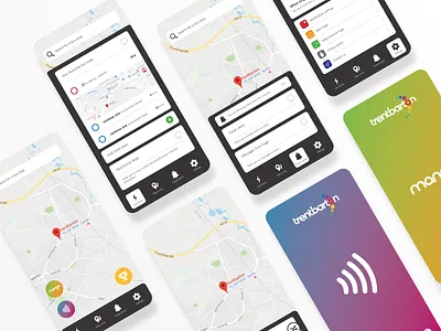 trentbarton hugo App UI Redesign adobe illustrator app bus app clean clean ui concept map public transport redesign timetable transport transport app travel travel app uiux ux