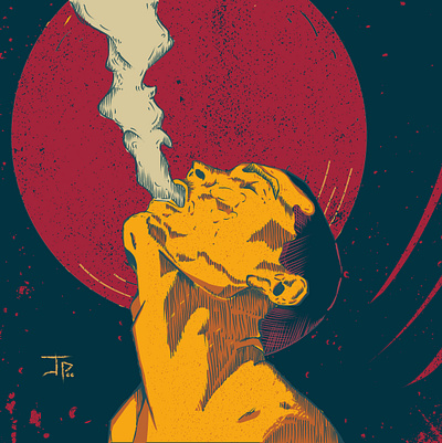 My sweet addiction art artist colorful illustration illustrator inking vector vector art vector illustration vintage