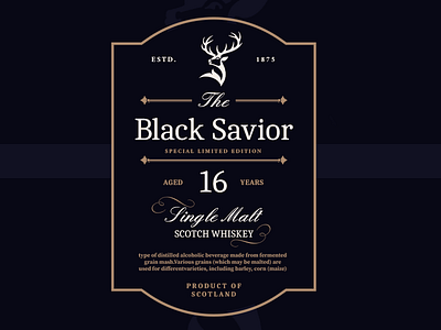 Kraemer | Black Savior branding design logo