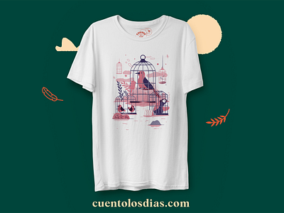 Cuento los días - Capítulo 2 - Shirt birds illustration shirts stories