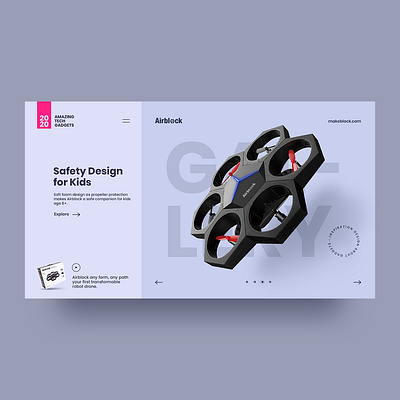 Gadgets diseño gráfico drone gadgets graphic design inspiration interaction interface template uidesign uiux web website