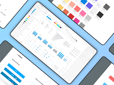 DESIGN SYSTEM PROJECT ADOBE XD adobe xd component ui design system library ui sketchapp ui ui design user interface ux design visual design webdesign