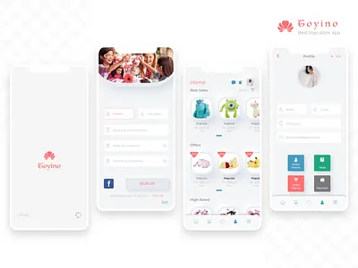 Toyino 🎶 app design design ios neumorphism toy store toys toys children uiux user experience user experience ux user flow user interface userinterface ux ux design uxui