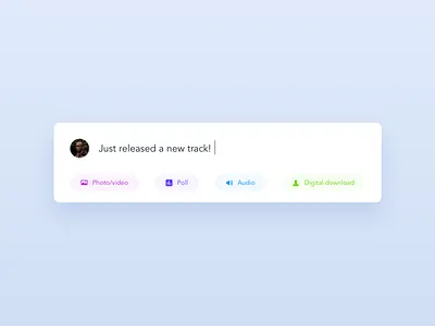 Status update design product design status status bar update ux