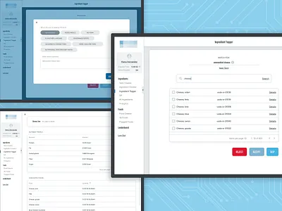 Food Nutrition Database UI app database design food nutrition product design ui ux web