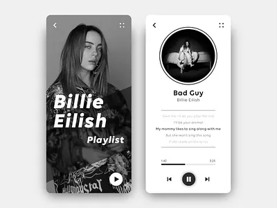 Music concept app appdesign concept designer designs frontend graphicdesigner graphics music ui ux uxui