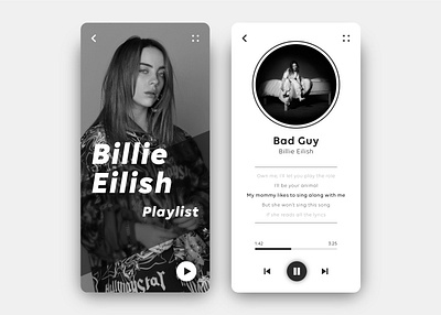 Music concept app appdesign concept designer designs frontend graphicdesigner graphics music ui ux uxui