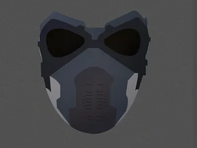 Winter Soldier Mask captain america design illustration mask movie movies winter soldier