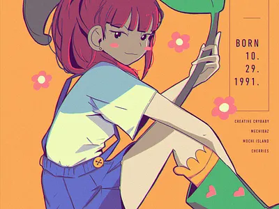 Animal Crossing avatar abstract acnh animal crossing animalcrossing anime illustration ipad pro poster texture