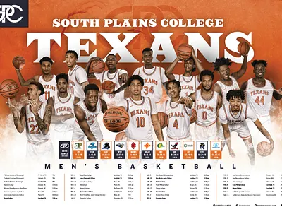 SPC Basketball Team Posters Men basketball design graphicdesign layout orange photo poster smoke sports team typography