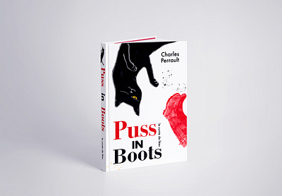 "Puss in Boots" cover book book coverbook fairytales illustrations