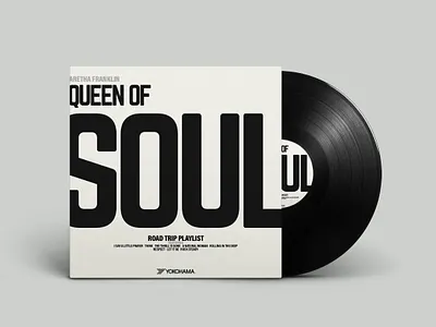 Aretha Franklin Playlist Album Cover music record