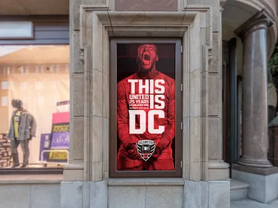 This Is D.C. Campaign billboard branding city dcunited design logo mls soccer