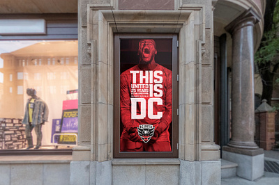 This Is D.C. Campaign billboard branding city dcunited design logo mls soccer