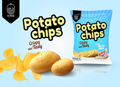 Potato chips design chips packaging design packaging mockup packagingdesign packagingpro potato