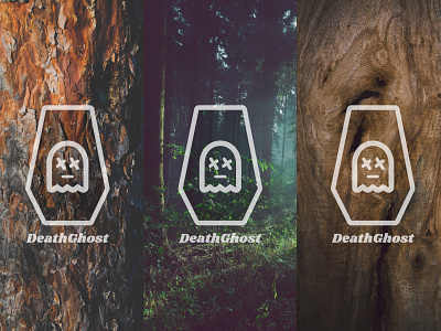 DeathGhost Branding branding design graphic illustration logo