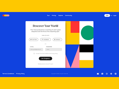 Sign up acount app designer development figma figmadesign login design sign in sign in page ui ui design user experience design user interface design website design websites