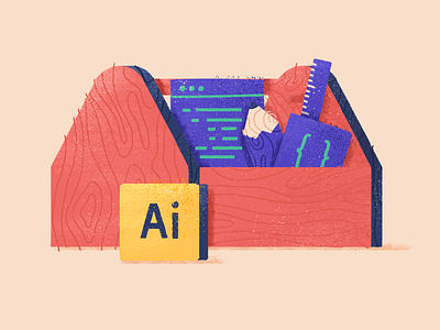 Free Ai scripts — Blog Illustration adobe illustrator blog draw freebie grain javascript pencil plugin texture tools wood