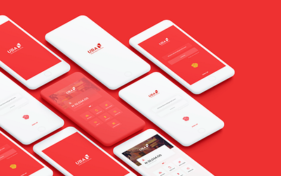 UBA Bank Mobile App adobexd app bank banking design uba ui