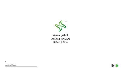 Amany Hasan | Salon & Spa Brand abstract adobe advertising agency amany application brand branding dribble flower hasan illustrator logo nature spa ui usa ux vector web