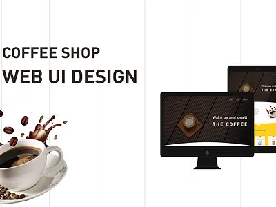 Coffee Website UI adobexd design ui
