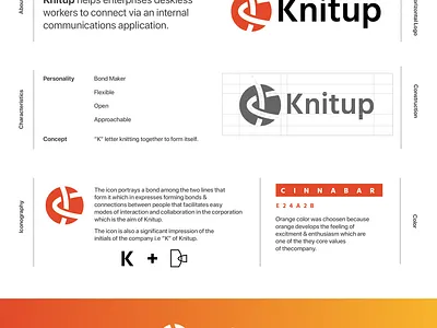 Knitup.co Brand Identity brand identity brand identity design branding embelem icon design logo logo design symbol design visual design