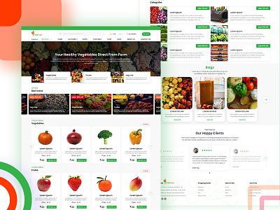 Fresh Van deliver delivery delivery service food food and drink foodie homepage landign page landing design landing page design landingpage online marketing online store