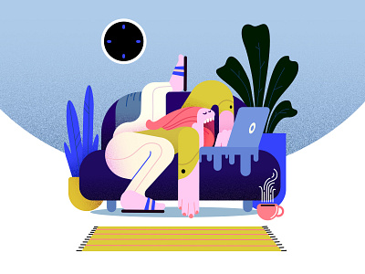 Self isolation - day 15 2d affinitydesigner art colorful design flat illustration minimal pastels vector