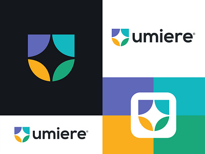 Umiere Logo Design agro brand identity branding eco friendly fresh fresh food herbal identity design logo design monogram nature nature logo nutrition organic organic logo restaurant u u logo vegan vegan food