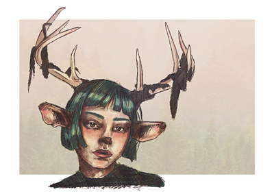 Dribbble character character design design designs drawing fantasy illustration krita photoshop