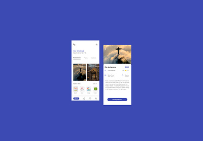 Travel App app design location product design ui