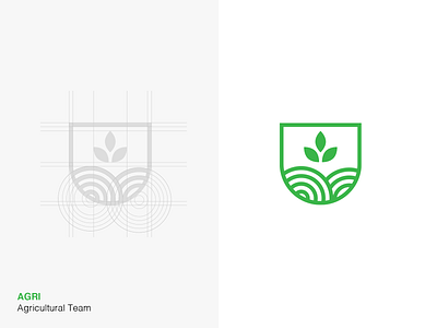 AGRI Logo argricultural art artwork brand brand design brand identity flat green icon identity illstration logo logo design logodesign logos mark sample visual