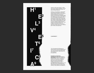 Frickin Helvetica / Poster #1 branding design typography