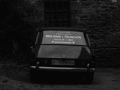 Assailants Campaign ben sims campaign club colombia design medellin music party rave techno truncate