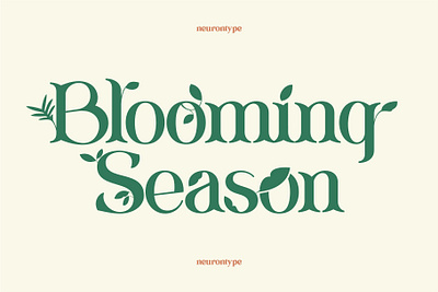 Blooming Season Font blooming font blooming season blooming season font elegant fonts floral font floral fonts flourish flourish font flower font flower fonts flowers font design fonts collection lotus magazine poster sans serif serif font serif fonts tittle