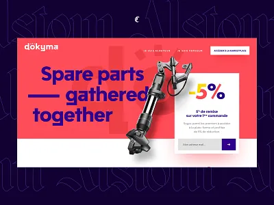 Alstom color eshop industry interaction parts ui webdesign